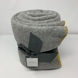 Threshold 60"x50" Wool Blend w/Sherpa Revers Throw